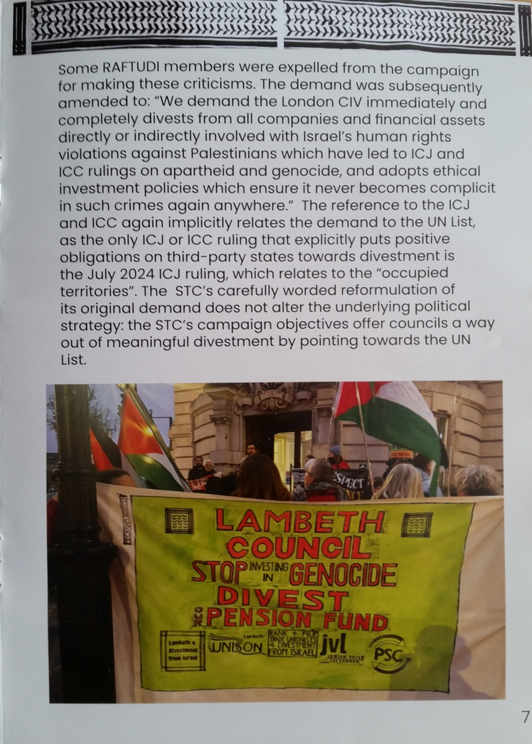 Divest Our Pension Fund