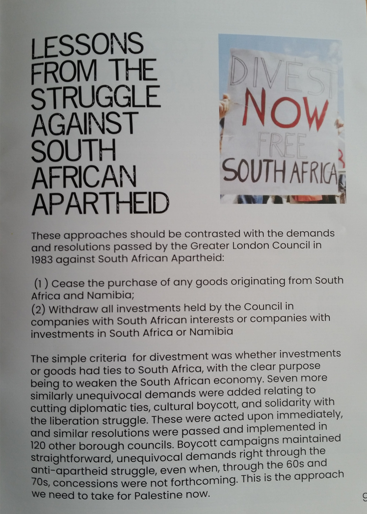 Divest Our Pension Fund